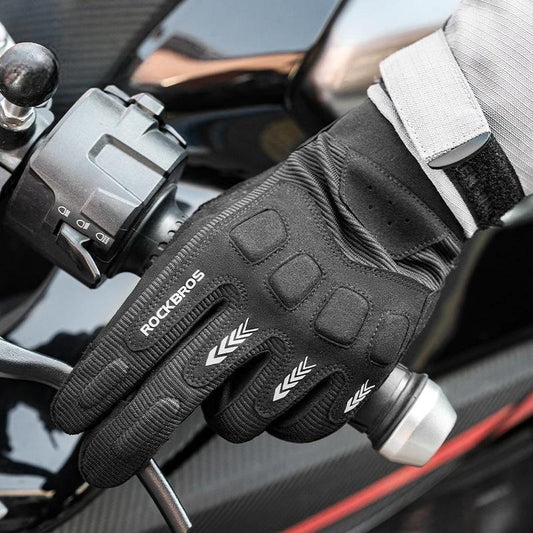 Full Finger Gloves PU Leather Non-slip Gloves