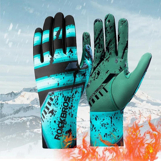 Winter Cycling Gloves Ski Gloves Breathable Warmer MTB Bike Gloves