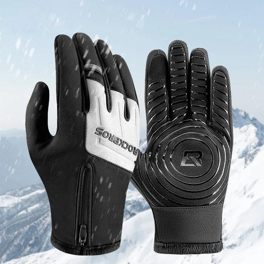 Winter Warm Gloves Touch screen Cycling Gloves Full Finger MTB Bike Gloves