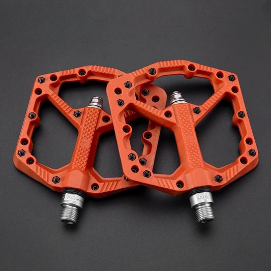 Bicycle Pedals Non-slip Mtb Bmx Cycling Pedals Nylon Ultralight Waterproof Bike Platform Pedals