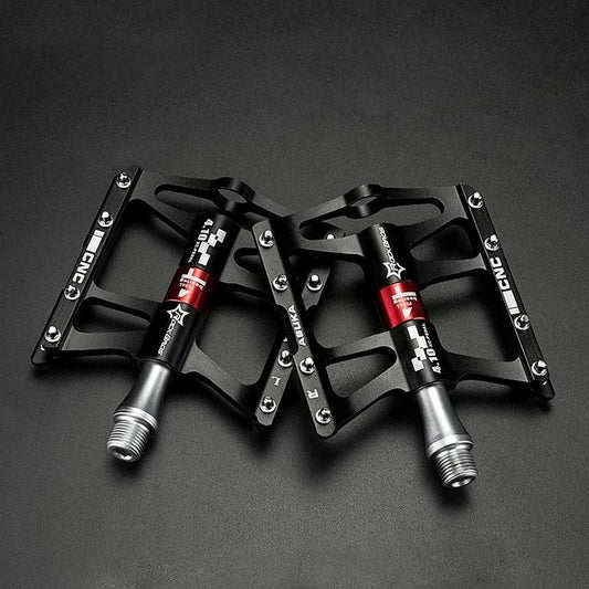 Mountain Bike Bicycle Pedals Cycling Ultralight Aluminium Alloy 4 Bearings MTB Pedals