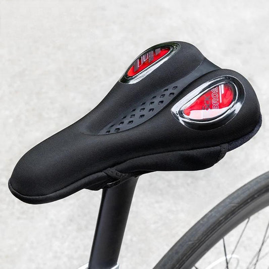 Seat Cover Liquid Silicone Gel Saddle With Rain Cover