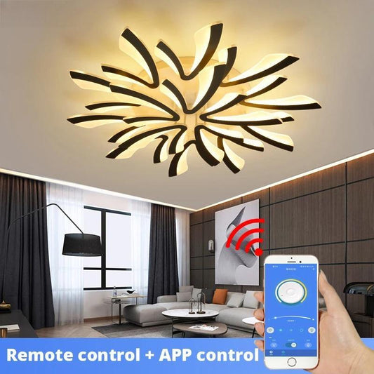 Acrylic New Modern LED Ceiling Lights Living Dining Room Kitchen Bedroom Indoor Lamps