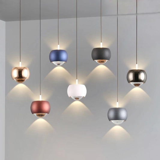 Nordic Creative Small New LED Modern Pendant Lights Living Study Room