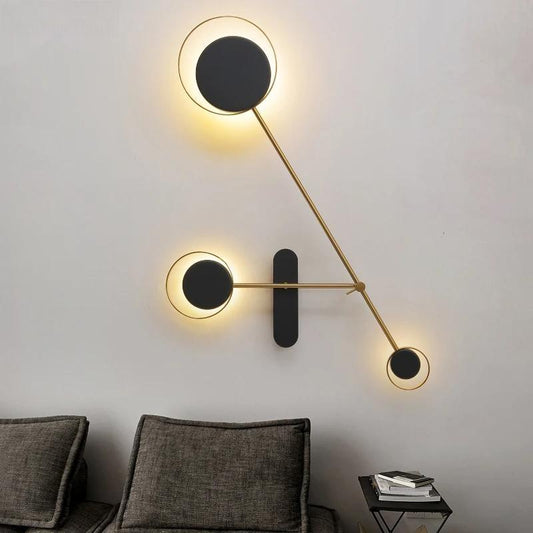 Simple New Modern LED Wall Lamps For Living Study Room Bedroom Bedside Lights