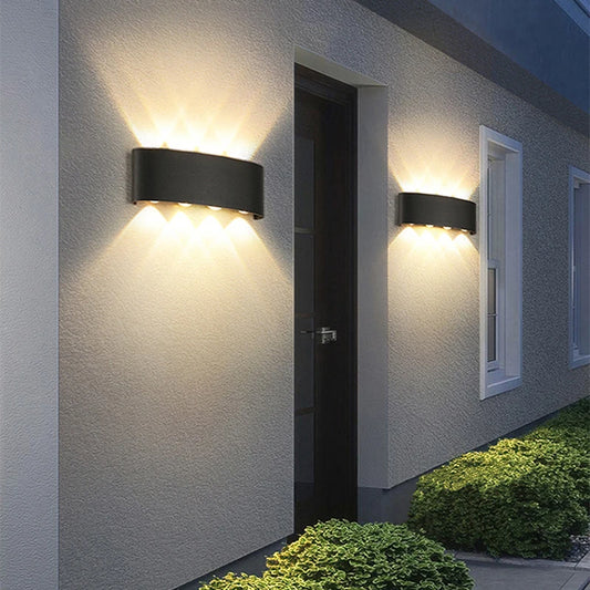 Nordic LED IP65 waterproof wall lamp indoor and outdoor lighting