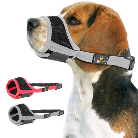 Breathable Mesh Pet Dog Muzzle Adjustable Anti Bark Dog Mouth Mask