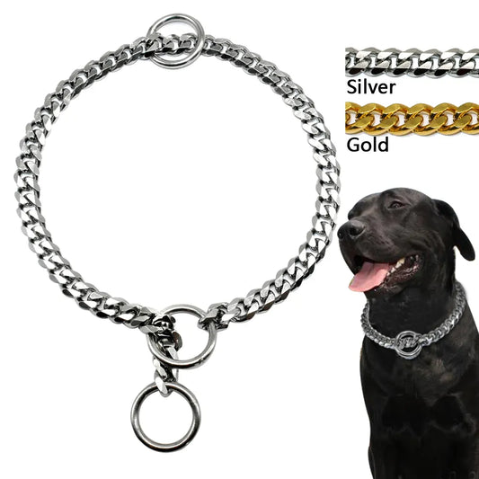3mm Diameter Dog Choke Chain Choker Collar