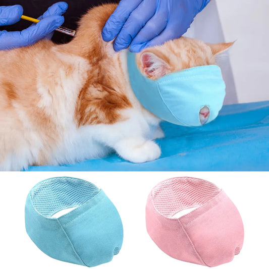 Breathable Nylon Cat Muzzle Anti Bite Kitten Mouse Muzzles