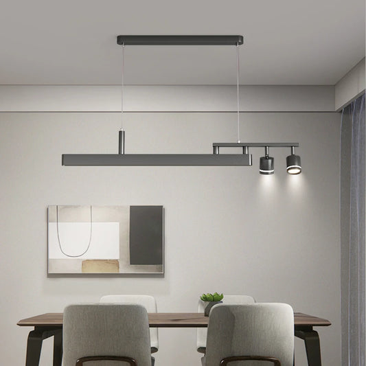 Modern Black Pendant Lights Living Dining kitchen Bar Lamps