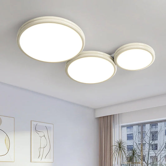 Modern LED Ceiling Lamps Dimmer Brightness Dimmable With Remote Control Ceiling Lights