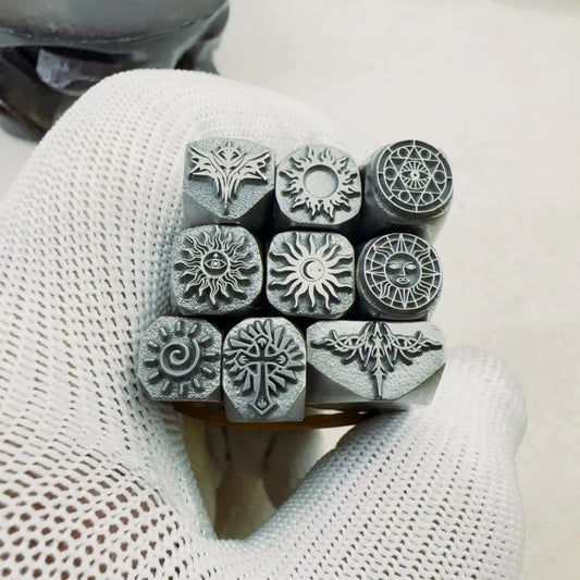 1PC Sun Pattern Jewelry Stamps Metal Stamping Tool