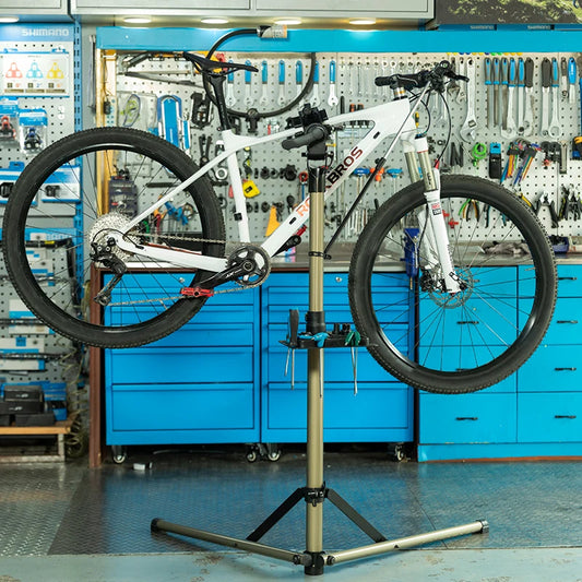 Bike Repair Stand Portable Aluminum Alloy Foldable MTB Road Repair Workstand