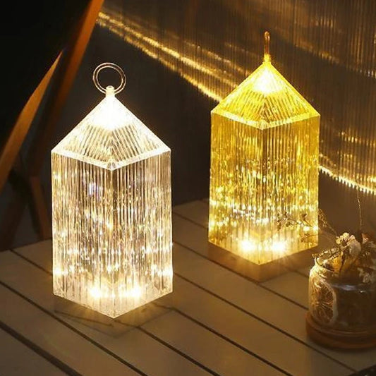 Pagoda Lampshade LED night light modern table lamp desk light