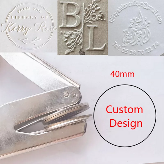 LOGO Design Custom Embossing Seals /Logo Custom Stamp