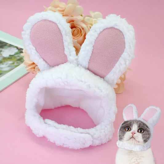 Funny Pet Dog Cat Cosplay Accessories Cap Kitten Puppy Costume Rabbit Caps Cute Small Pet Clothing Hat