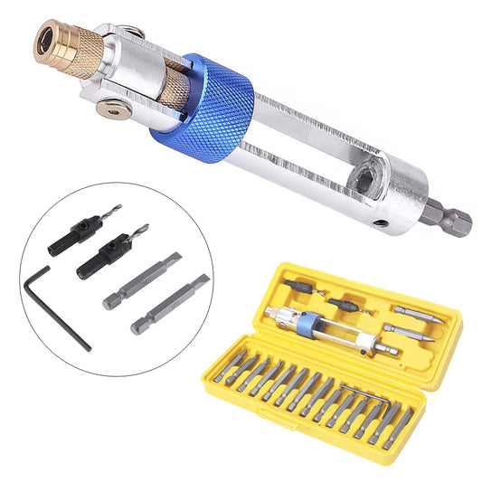 20pcs/set Bits Multi-functional High-speed Steel Double Use Hand Screwdriver Head