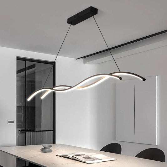 Minimalist Lamps LED Pendant Lights Living Study Dining Room Bedroom Bar Hall Lamps
