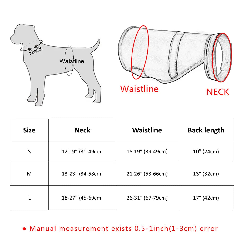 Reflective Dog Vest Clothes