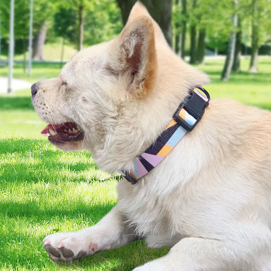 20 Styles Nylon Dog Collar Bohemian Floral Pet Collars