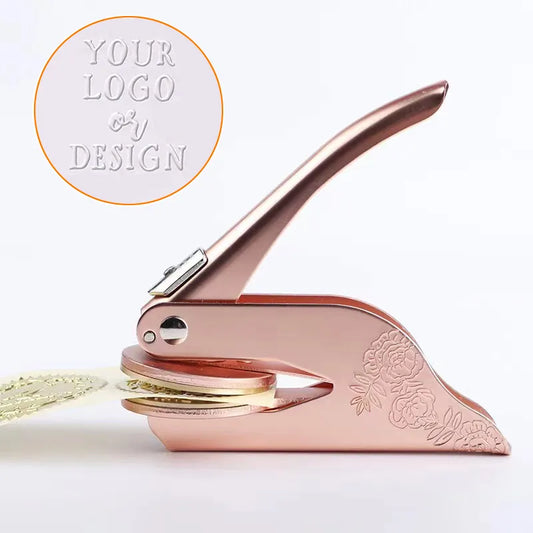 Custom Embosser Stamp with Your LOGO Personalized Custom