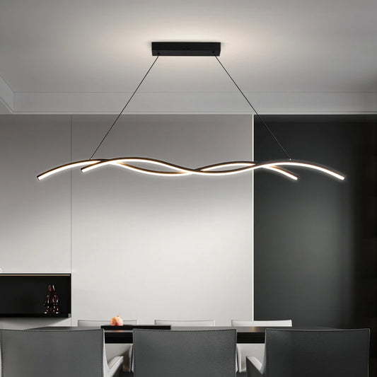 Minimalist Lamps LED Pendant Lights Living Study Dining Room Bedroom Bar Hall Lamps