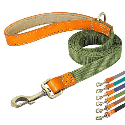 5ft Nylon Dog Leash Pet Supplies Puppy Leash Dog Belt Walking Training Lead Rope Leashes