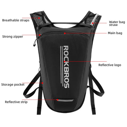 Water Bladder Water Reservoir New Riding Water Bag Hydration Backpack 2L