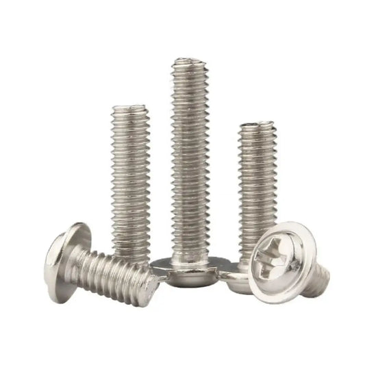 5pcs 8mm 10mm 12mm 16mm 20mm Stainless Steel M4 Cross Screw for Motor Parts M4