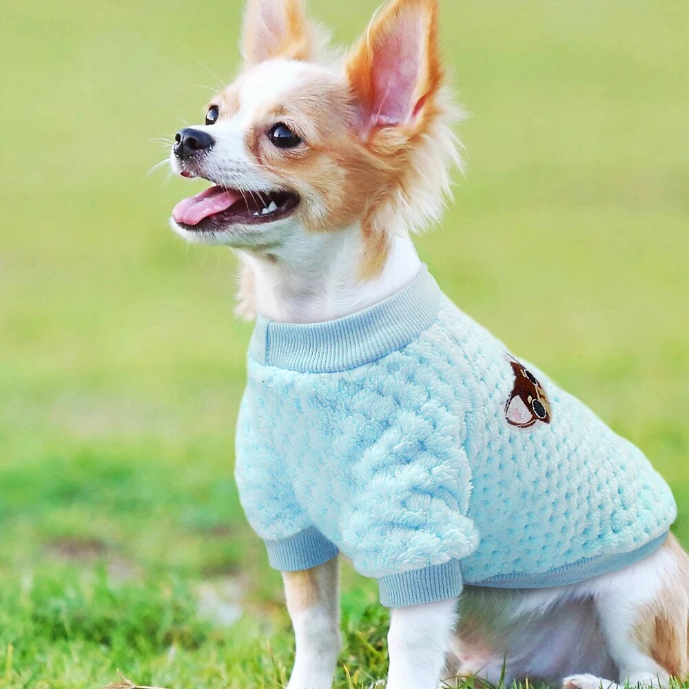 Cute Pet Dog Clothes For Small Medium Dogs Cats Chihuahua Yorkies Winter Warm Pet Clothing