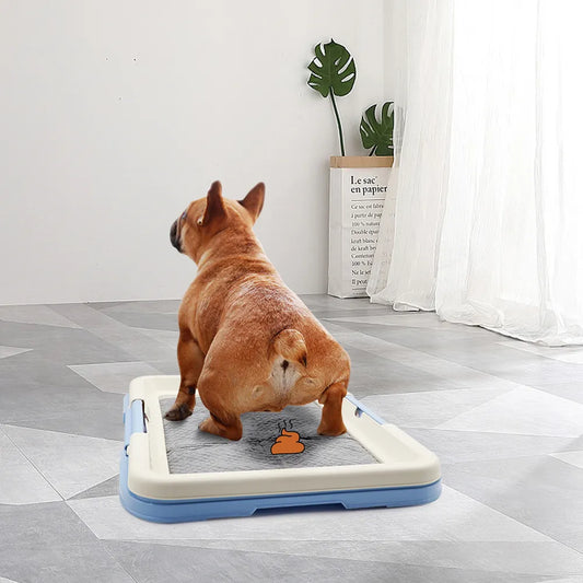 Portable Dog Training Toilet Potty Pet Puppy Litter Toilet Tray Pad Mat For Dogs Cats