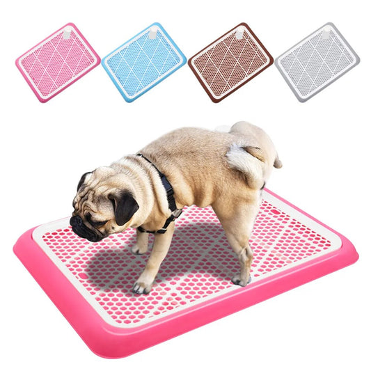 Pet Puppy Cat Potty Pad Tray for Small Dogs Cats Litter Box WC Toilet