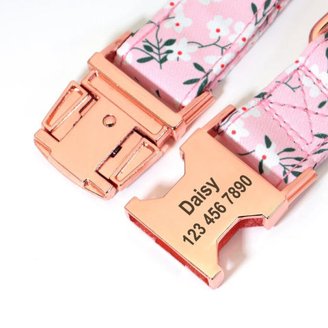 Personalized Puppy Dog Cat Collar Custom Printed Bowknot Pet Accessories Collar