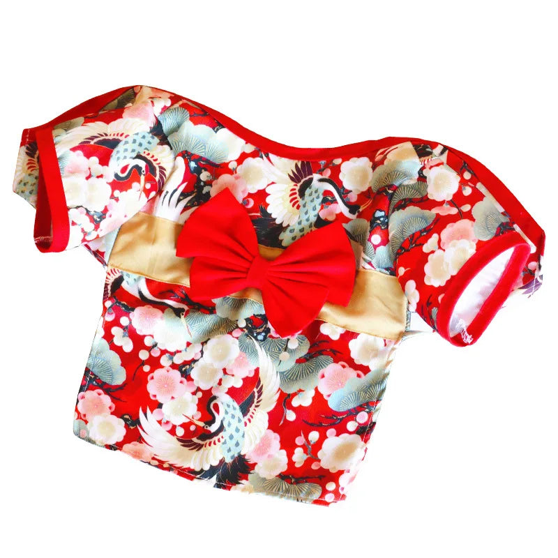 Clothes For Dog Cats Pet Summer Japanese Dog Clothes