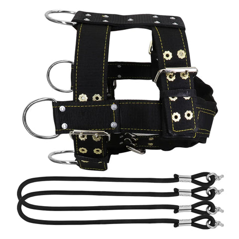 Durable Dog Training Harness Collar For Large Dogs German Shepherd  Pet Weight Pulling Harness
