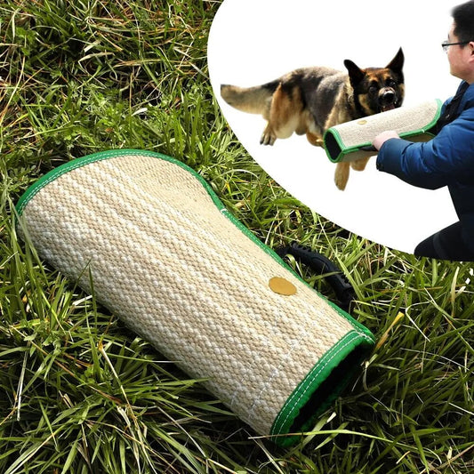 Dog Training Agility Equipment Pet Bite Tug Jute Bite Sleeve