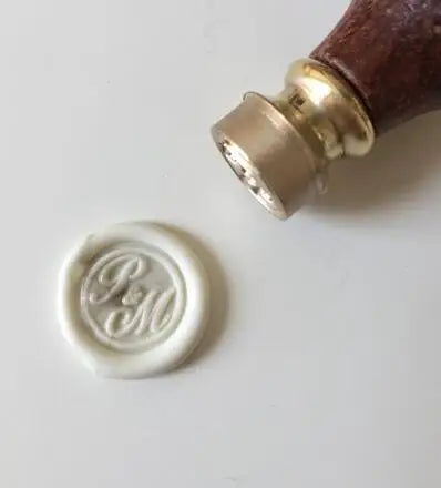 Small size 15mm 12mm small size Wax Seal Stamp Customized name and date