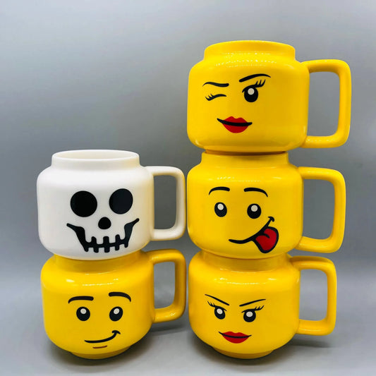 Funny Ceramic Cups Cartoon Coffee Milk Tea Water Cup Cute Funny Children