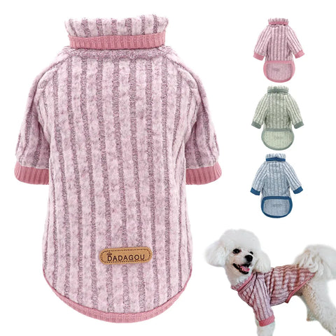 Soft Pet Dog Clothes Cute Winter Dog Cat Sweater Knit Coat Puppy Clothing