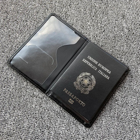Interpol Logo Passport Cover