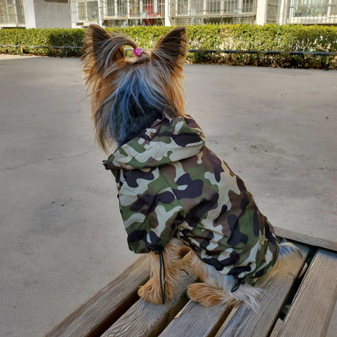 Raincoat Camouflage Hoodies Reflective Coat Waterproof Windproof Jacket
