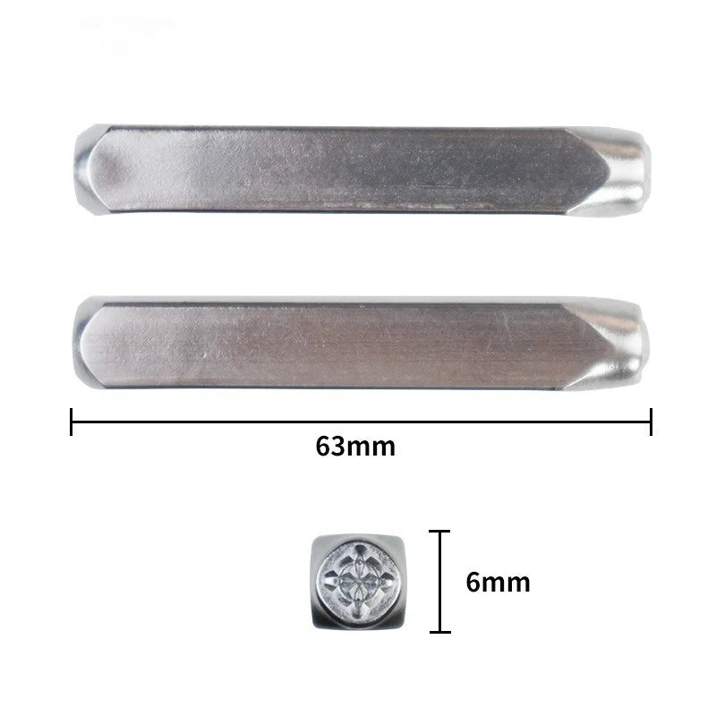 Jewelry Steel Printing Tool Leather Stamper Logo Metal DIY Name Logo