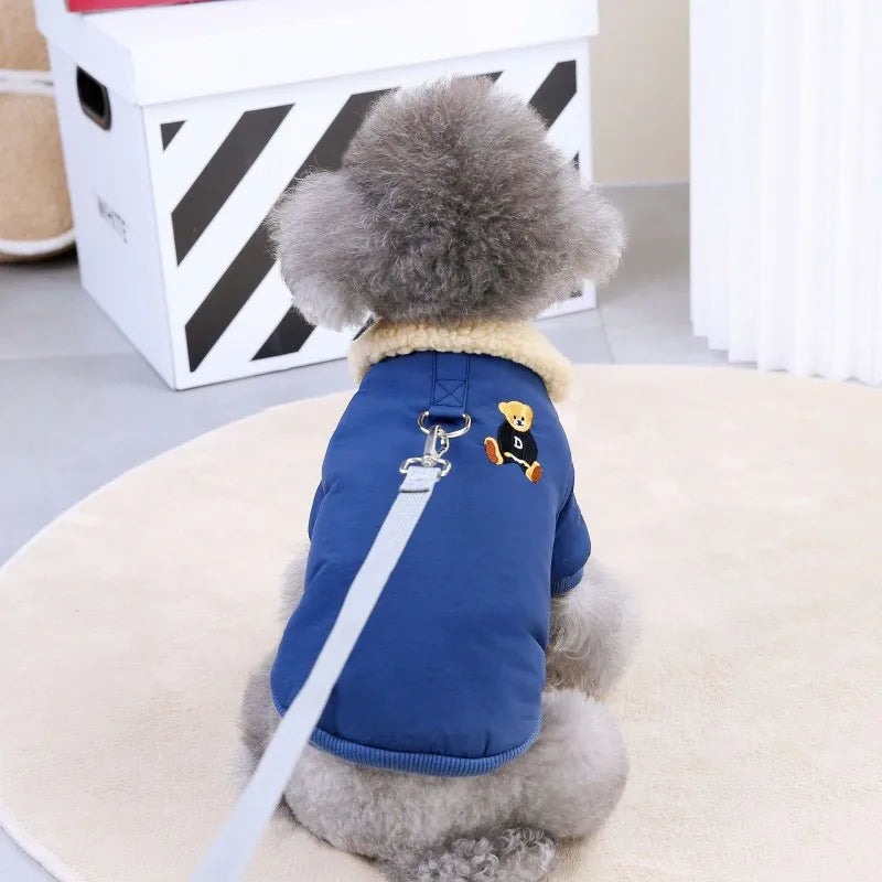Luxury Dog Jacket Waterproof Winter Dog Coat Pet Dog Warm Clothes