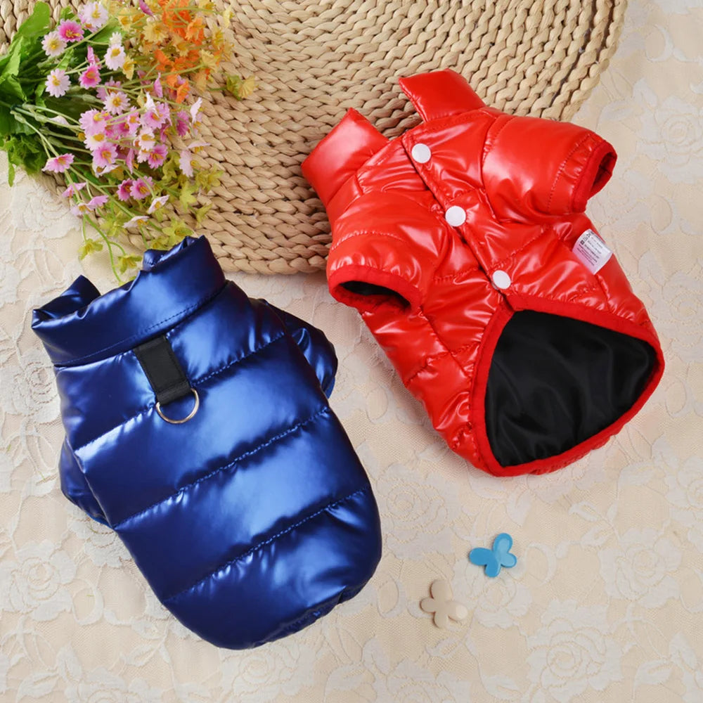 Winter Dog Costume Warm Clothes For Small Dogs Chihuahua Yorkie Coat