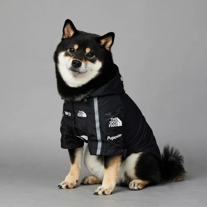 Waterproof Pet Dog Raincoat Jacket Clothes Windproof Dog Coat Fashion Reflective Pet Clothing