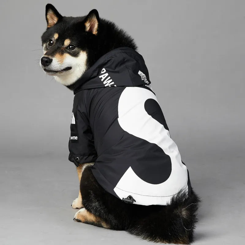 Waterproof Pet Dog Raincoat Jacket Clothes Windproof Dog Coat Fashion Reflective Pet Clothing