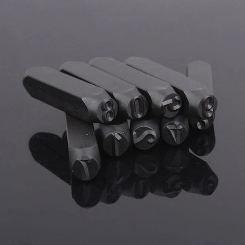 Creative Leather Printing Tools Numbers Alphabets Handcraft Embossing Stamp