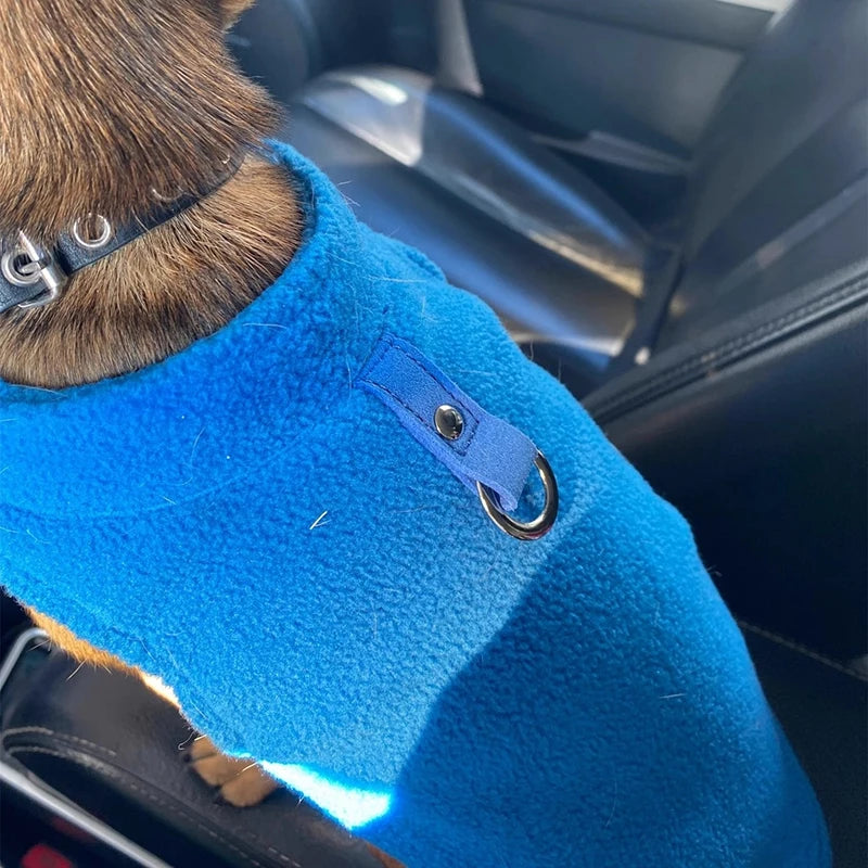 Autumn Winter Pet Dogs Clothes Outdoor Fleece Dog Warm Vest Jacket