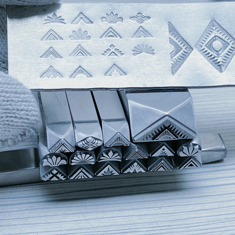 1PC Triangle Pattern Metal Stamping Tool