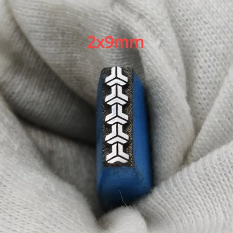 1PC Armor Pattern Design Jewelry Stamping Tool Metal Stamps